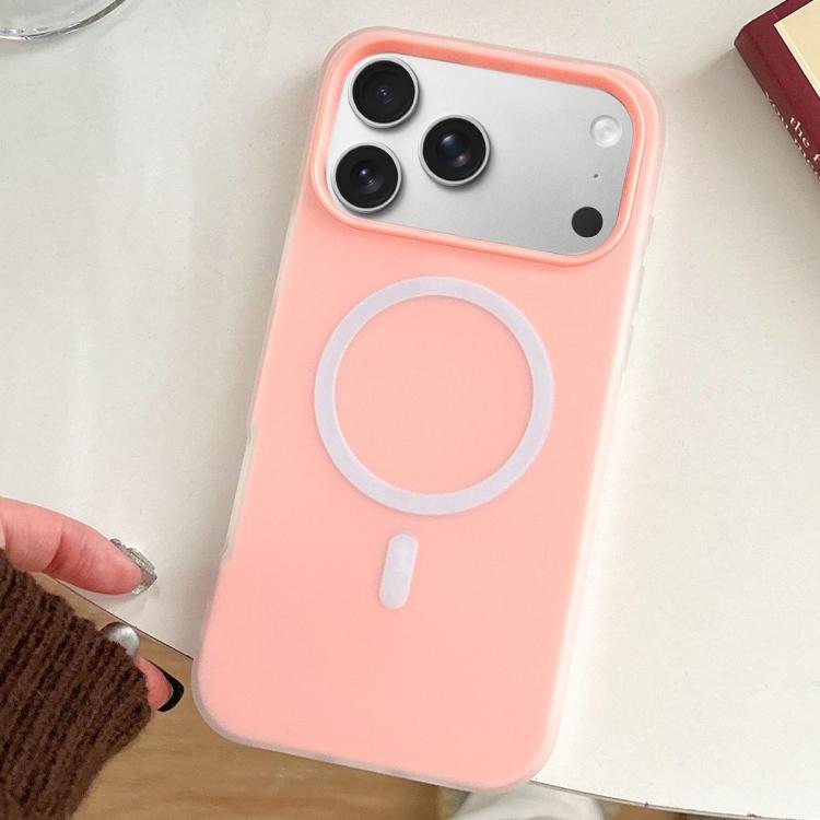For iPhone 17 Pro Skin Feel MagSafe Magnetic PC Hybrid TPU Phone Case