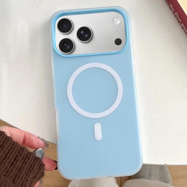 For iPhone 17 Pro Skin Feel MagSafe Magnetic PC Hybrid TPU Phone Case