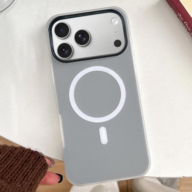 For iPhone 17 Pro Skin Feel MagSafe Magnetic PC Hybrid TPU Phone Case
