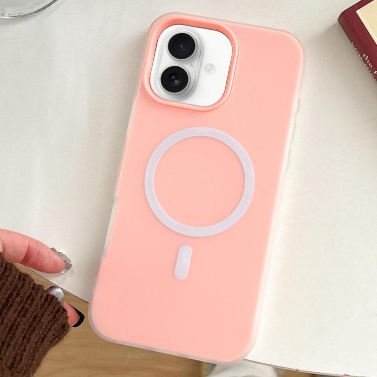 For iPhone 17 Skin Feel MagSafe Magnetic PC Hybrid TPU Phone Case