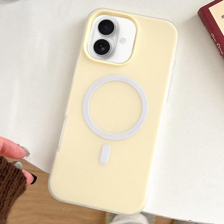 For iPhone 17 Skin Feel MagSafe Magnetic PC Hybrid TPU Phone Case