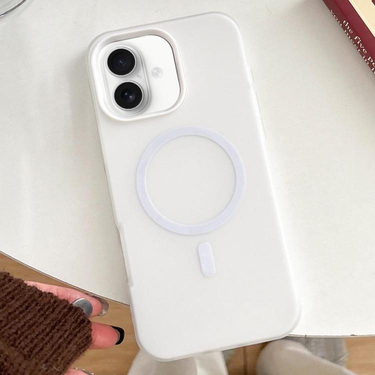 For iPhone 17 Skin Feel MagSafe Magnetic PC Hybrid TPU Phone Case