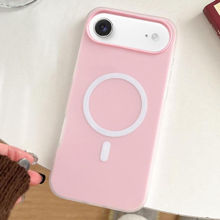 For iPhone Air Skin Feel MagSafe Magnetic PC Hybrid TPU Phone Case