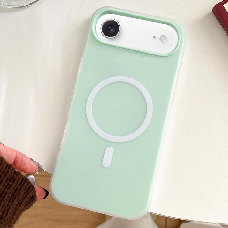 For iPhone Air Skin Feel MagSafe Magnetic PC Hybrid TPU Phone Case