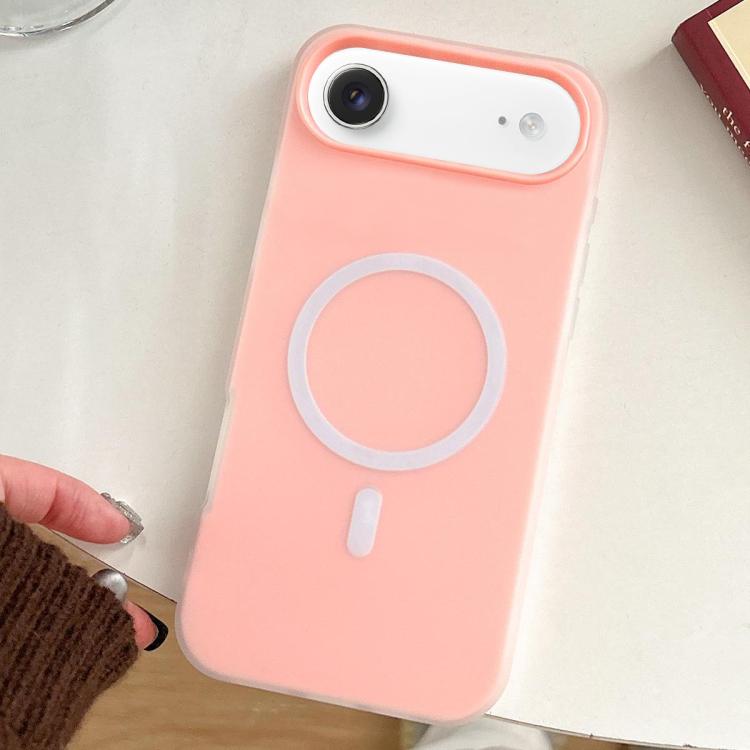 For iPhone Air Skin Feel MagSafe Magnetic PC Hybrid TPU Phone Case
