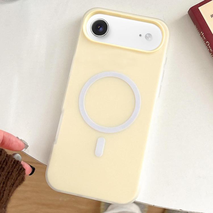 For iPhone Air Skin Feel MagSafe Magnetic PC Hybrid TPU Phone Case