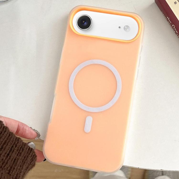 For iPhone Air Skin Feel MagSafe Magnetic PC Hybrid TPU Phone Case