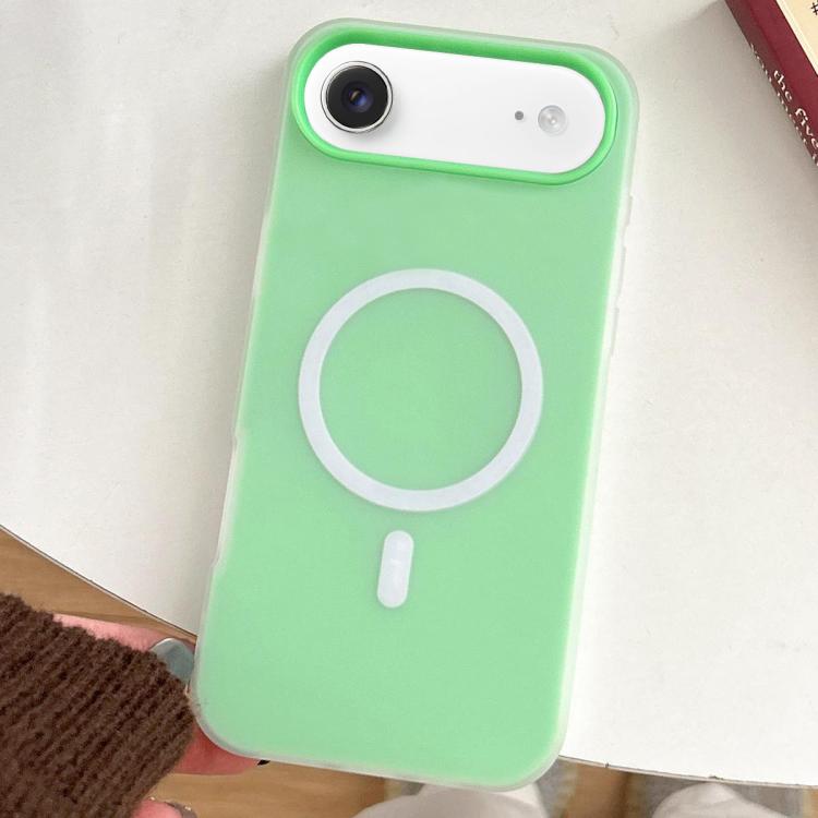 For iPhone Air Skin Feel MagSafe Magnetic PC Hybrid TPU Phone Case