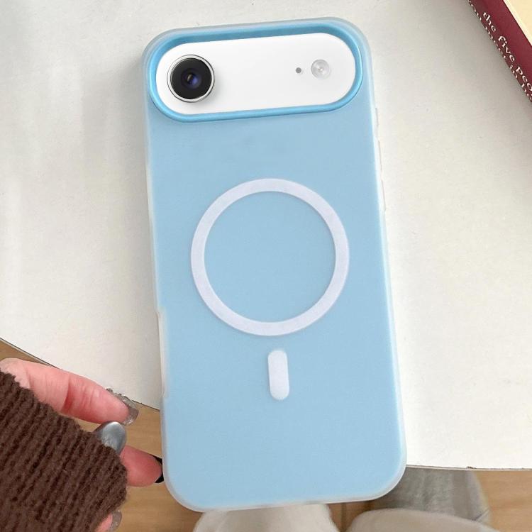 For iPhone Air Skin Feel MagSafe Magnetic PC Hybrid TPU Phone Case