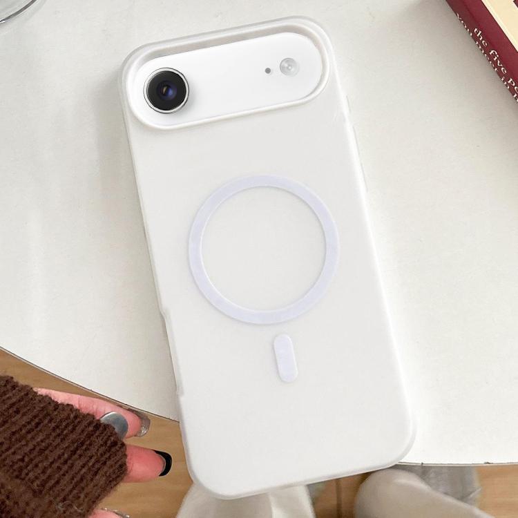 For iPhone Air Skin Feel MagSafe Magnetic PC Hybrid TPU Phone Case