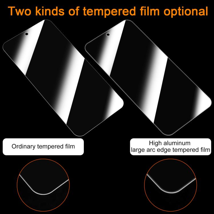 For iPhone SE 2022 / SE 2020 10pcs xDfind 9H 2.5D High Aluminum Tempered Glass Film