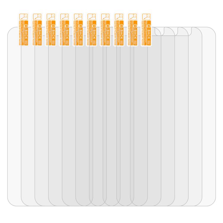 For iPhone 11 Pro Max / XS Max 10pcs xDfind 0.26mm 9H 2.5D Middle Aluminum Tempered Glass Film