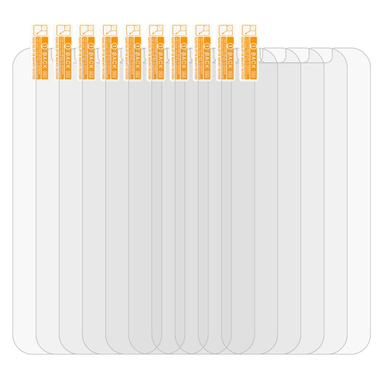 For iPhone 11 Pro / XS / X 10pcs xDfind 0.26mm 9H 2.5D Middle Aluminum Tempered Glass Film