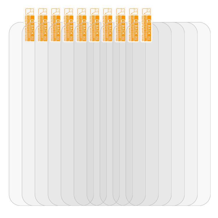 For iPhone 16 Pro 10pcs xDfind 0.26mm 9H 2.5D Middle Aluminum Tempered Glass Film