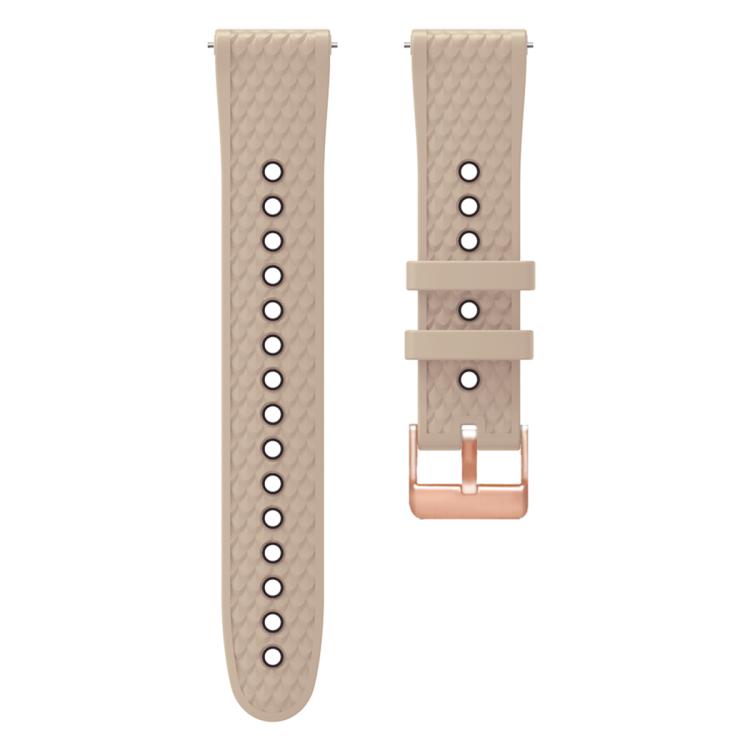 20mm Fish Scale Texture Two Color Silicone Watch Band