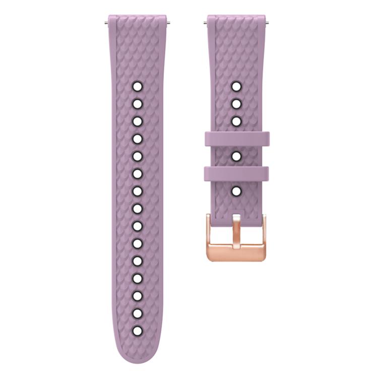 20mm Fish Scale Texture Two Color Silicone Watch Band