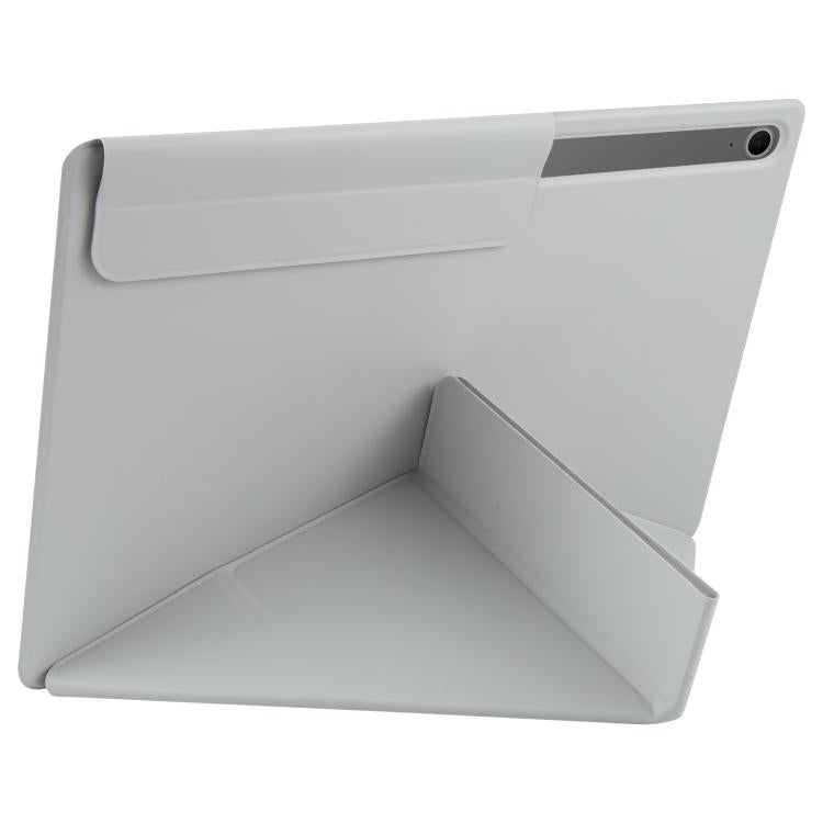 For Samsung Galaxy Tab S10 / S9 Fixed Buckle Magnetic Deformation Leather Tablet Case
