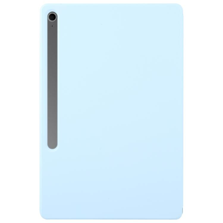 For Samsung Galaxy Tab S10 FE+ Fixed Buckle Magnetic Deformation Leather Tablet Case