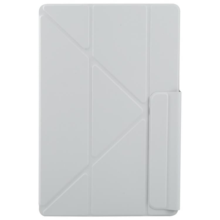 For Samsung Galaxy Tab S10 FE+ Fixed Buckle Magnetic Deformation Leather Tablet Case