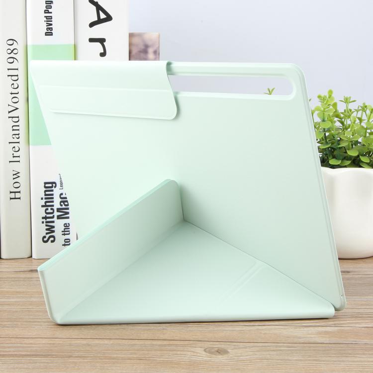 For Samsung Galaxy Tab S8 / S7 Fixed Buckle Magnetic Deformation Leather Tablet Case