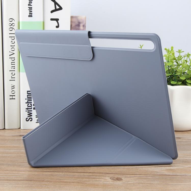 For Samsung Galaxy Tab S10+ / S9 FE+ Fixed Buckle Magnetic Deformation Leather Tablet Case