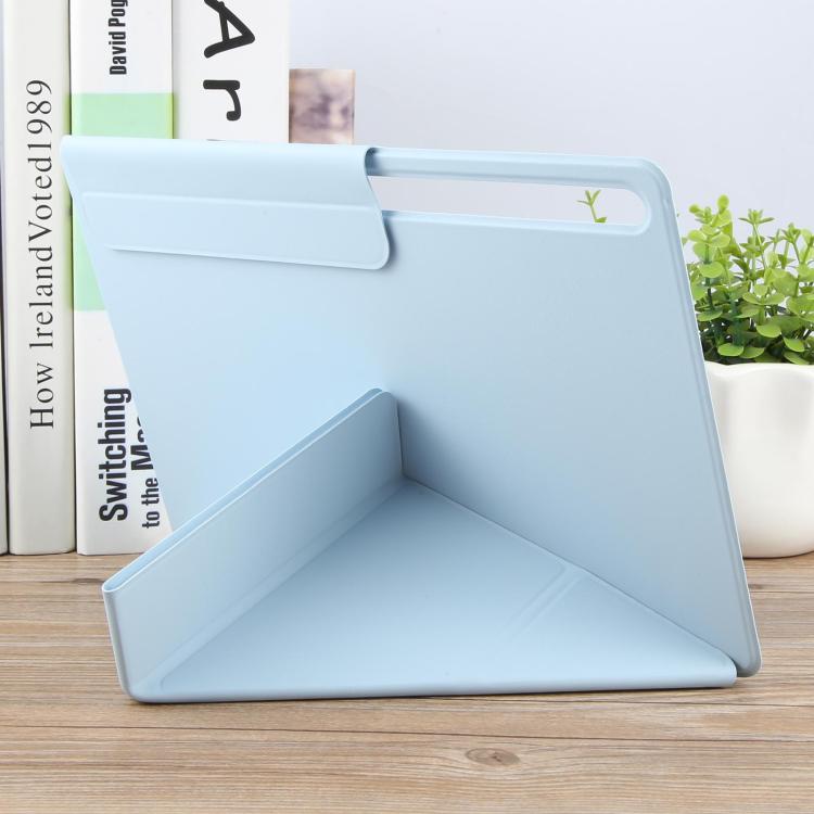 For Samsung Galaxy Tab S11 Fixed Buckle Magnetic Deformation Leather Tablet Case