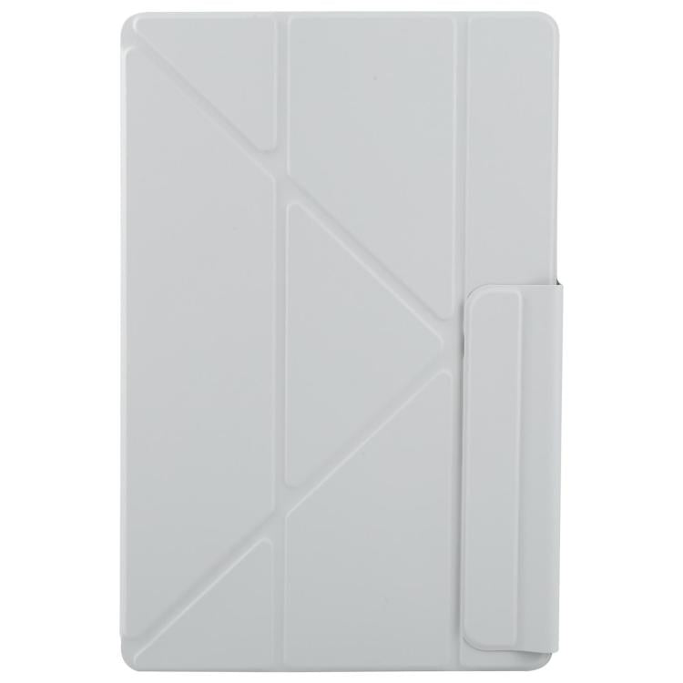 For Samsung Galaxy Tab S11 Fixed Buckle Magnetic Deformation Leather Tablet Case