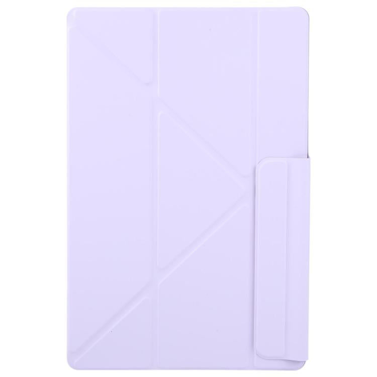 For Samsung Galaxy Tab S11 Fixed Buckle Magnetic Deformation Leather Tablet Case
