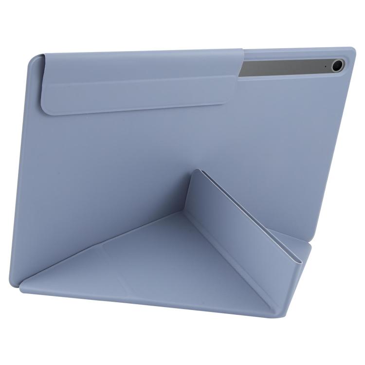 For Samsung Galaxy Tab S11 Fixed Buckle Magnetic Deformation Leather Tablet Case