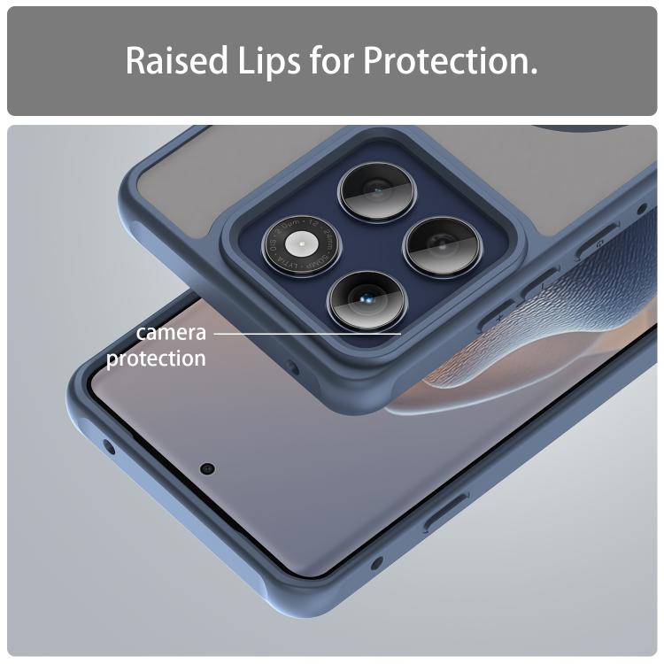 For Motorola Edge 60 Pro Fan Dun Series TPU Hybrid PC Frosted Magsafe Phone Case