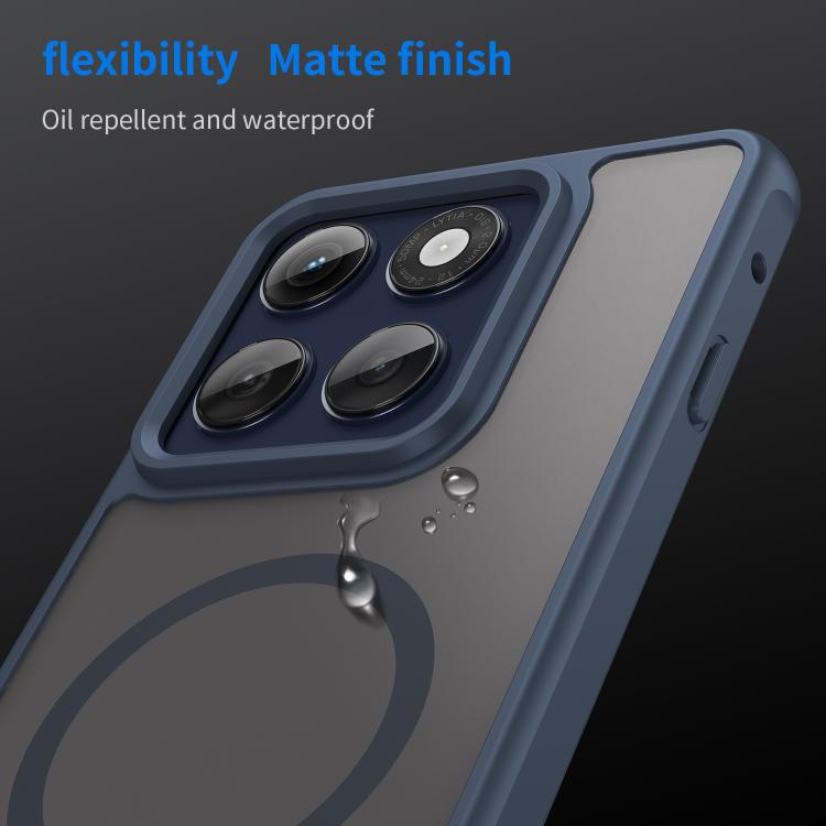 For Motorola Edge 60 Pro Fan Dun Series TPU Hybrid PC Frosted Magsafe Phone Case