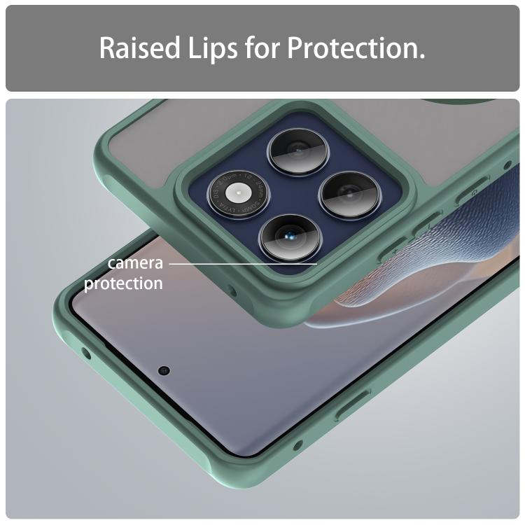 For Motorola Edge 60 Pro Fan Dun Series TPU Hybrid PC Frosted Magsafe Phone Case