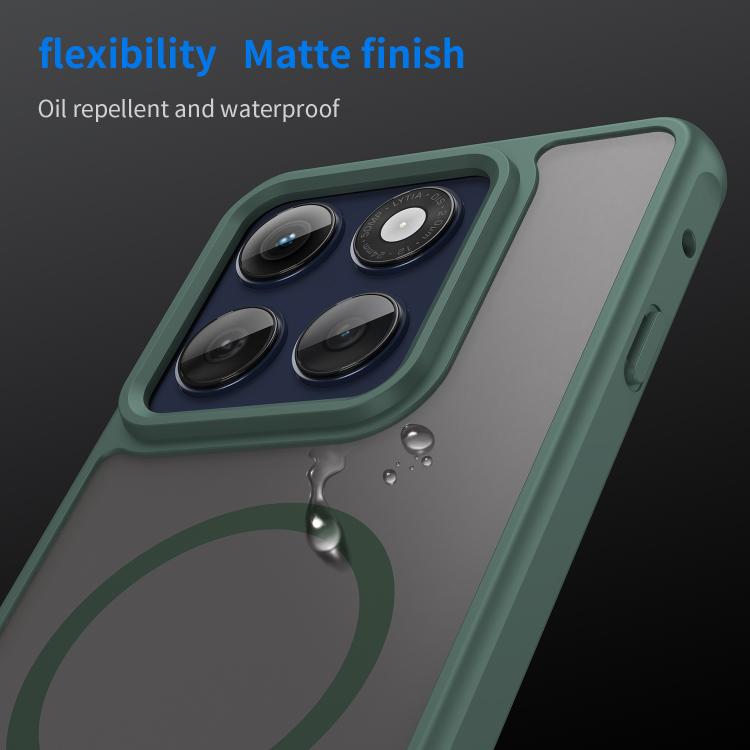 For Motorola Edge 60 Pro Fan Dun Series TPU Hybrid PC Frosted Magsafe Phone Case