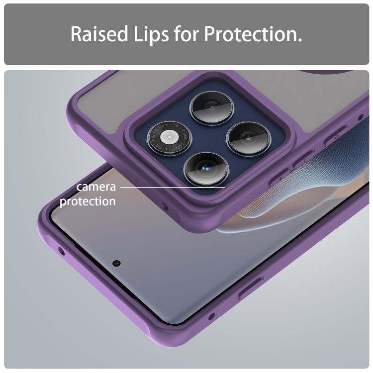 For Motorola Edge 60 Pro Fan Dun Series TPU Hybrid PC Frosted Magsafe Phone Case