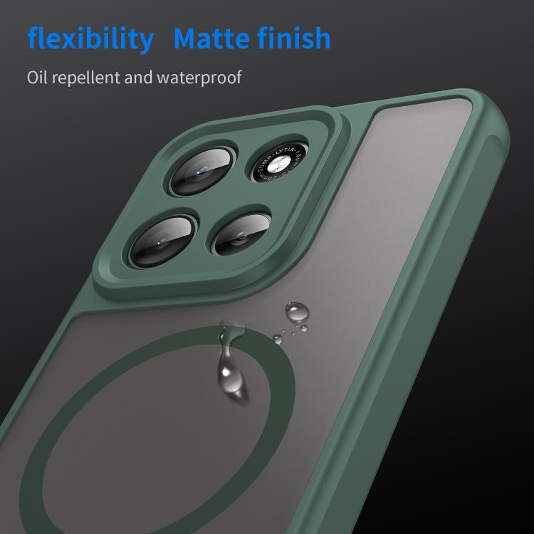 For Motorola Moto G56 5G Fan Dun Series TPU Hybrid PC Frosted Magsafe Phone Case