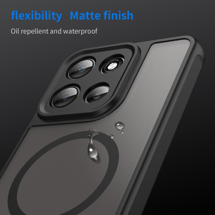 For Motorola Moto G66j 5G Fan Dun Series TPU Hybrid PC Frosted Magsafe Phone Case