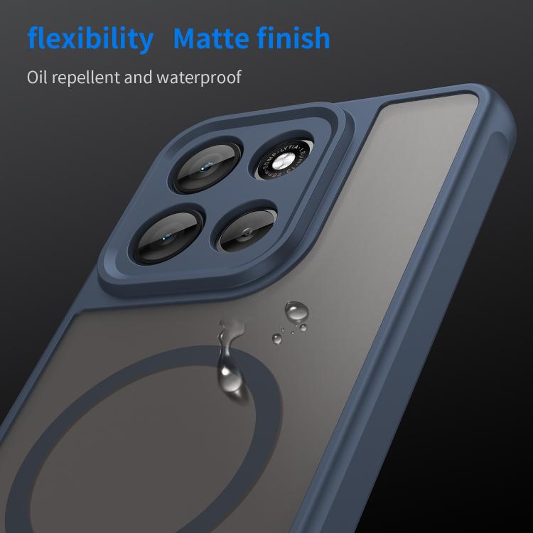 For Motorola Moto G100 Pro 5G Fan Dun Series TPU Hybrid PC Frosted Magsafe Phone Case