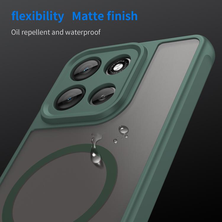 For Motorola Moto G100 Pro 5G Fan Dun Series TPU Hybrid PC Frosted Magsafe Phone Case