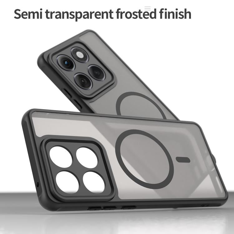 For Motorola Edge 5G 2025 Fan Dun Series TPU Hybrid PC Frosted Magsafe Phone Case