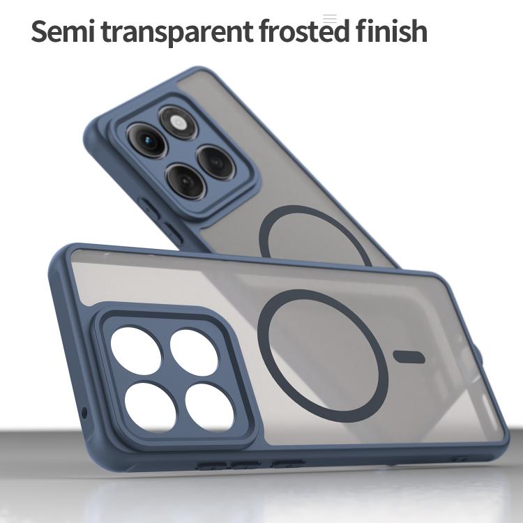 For Motorola Edge 5G 2025 Fan Dun Series TPU Hybrid PC Frosted Magsafe Phone Case