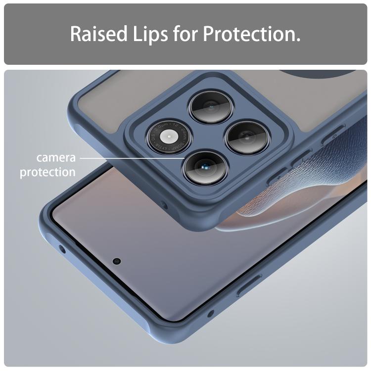 For Motorola Edge 5G 2025 Fan Dun Series TPU Hybrid PC Frosted Magsafe Phone Case