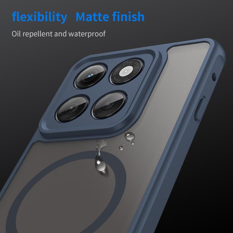 For Motorola Edge 5G 2025 Fan Dun Series TPU Hybrid PC Frosted Magsafe Phone Case