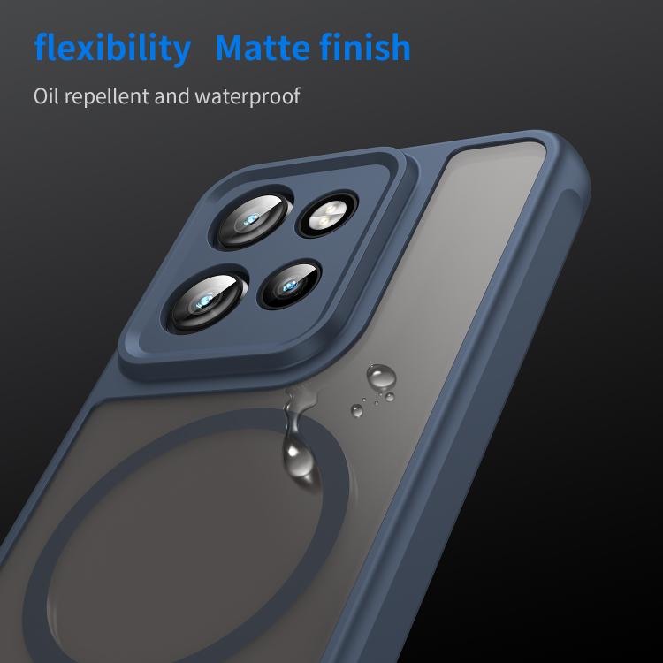 For Motorola Edge 60 Neo Fan Dun Series TPU Hybrid PC Frosted Magsafe Phone Case