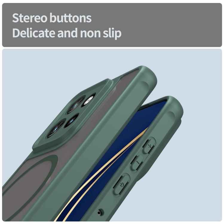 For Motorola Edge 60 Neo Fan Dun Series TPU Hybrid PC Frosted Magsafe Phone Case