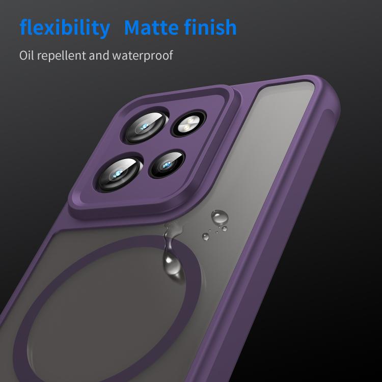 For Motorola Edge 60 Neo Fan Dun Series TPU Hybrid PC Frosted Magsafe Phone Case