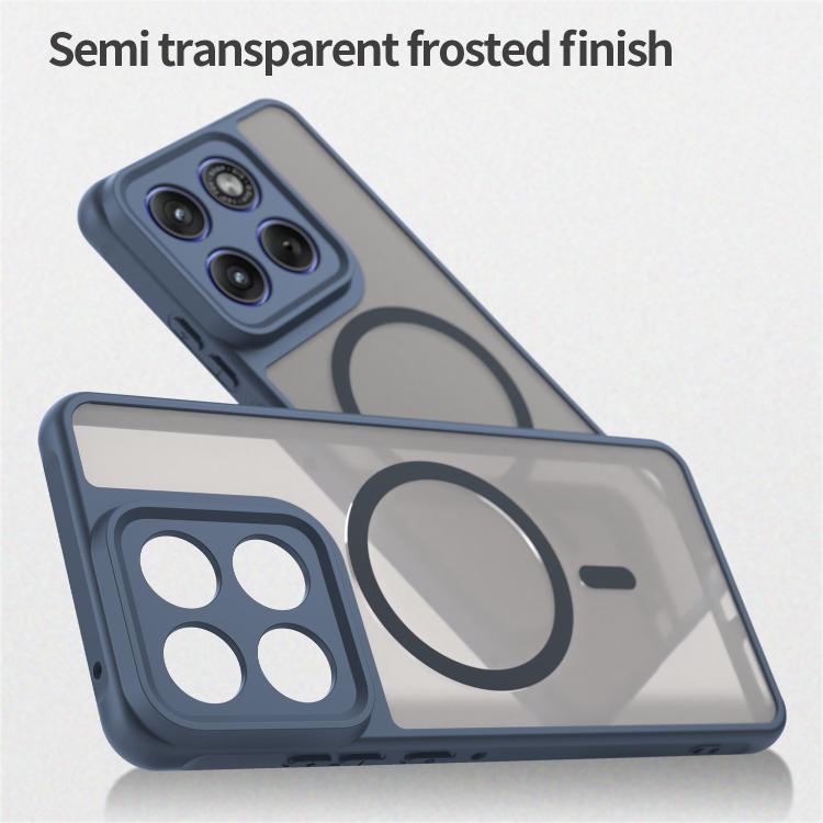 For Motorola Edge 70 5G Fan Dun Series TPU Hybrid PC Frosted Magsafe Phone Case