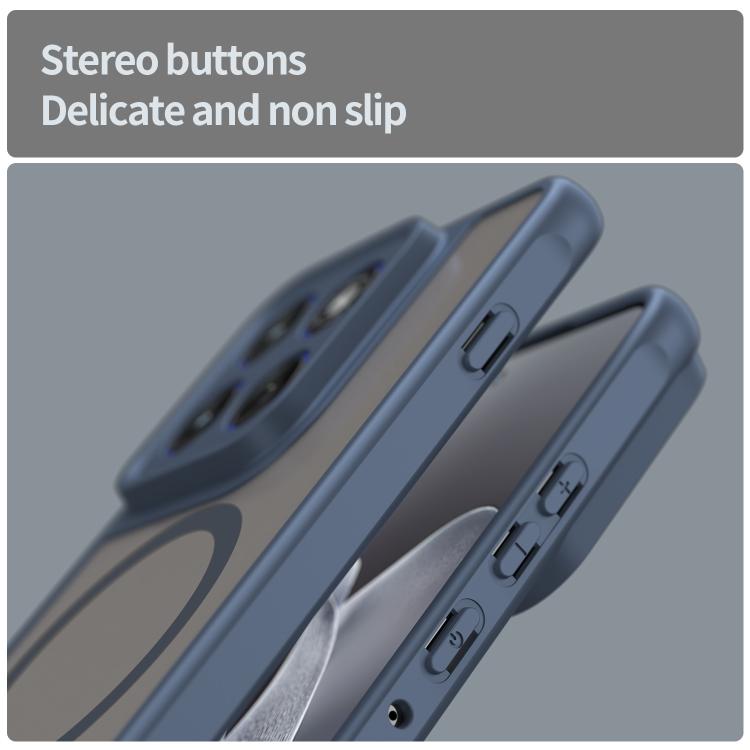 For Motorola Edge 70 5G Fan Dun Series TPU Hybrid PC Frosted Magsafe Phone Case