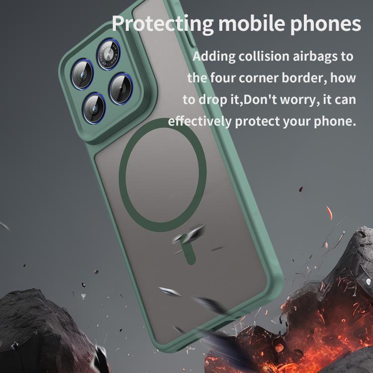 For Motorola Edge 70 5G Fan Dun Series TPU Hybrid PC Frosted Magsafe Phone Case