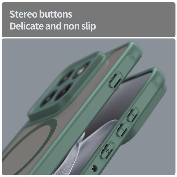 For Motorola Edge 70 5G Fan Dun Series TPU Hybrid PC Frosted Magsafe Phone Case
