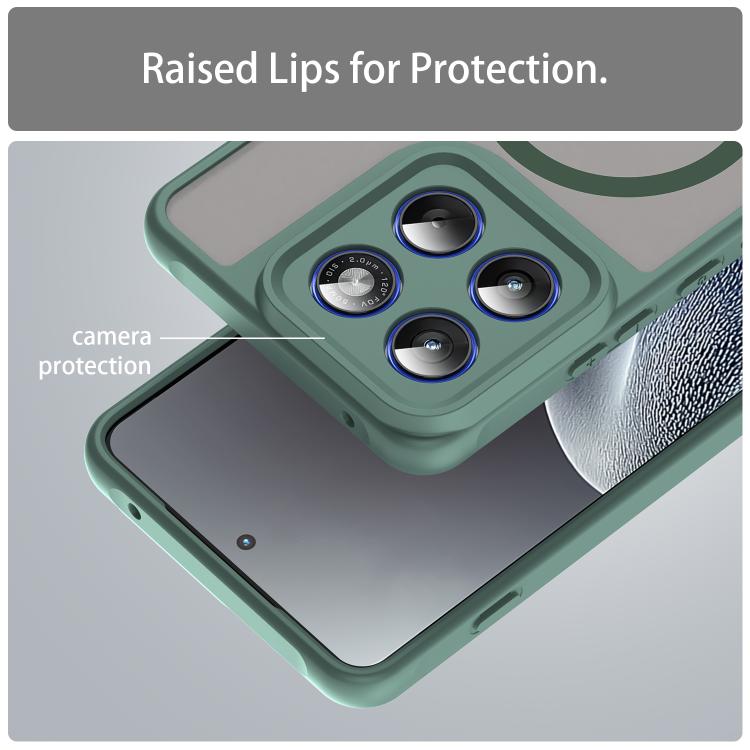 For Motorola Edge 70 5G Fan Dun Series TPU Hybrid PC Frosted Magsafe Phone Case